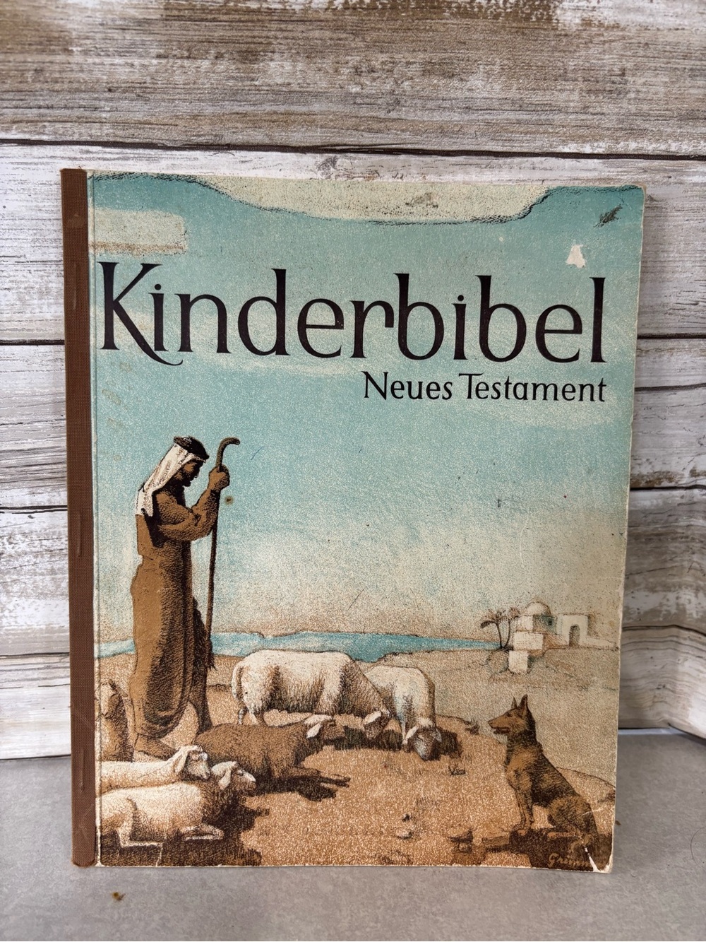 1955 Children’s Bible from Switzerland - ephemera